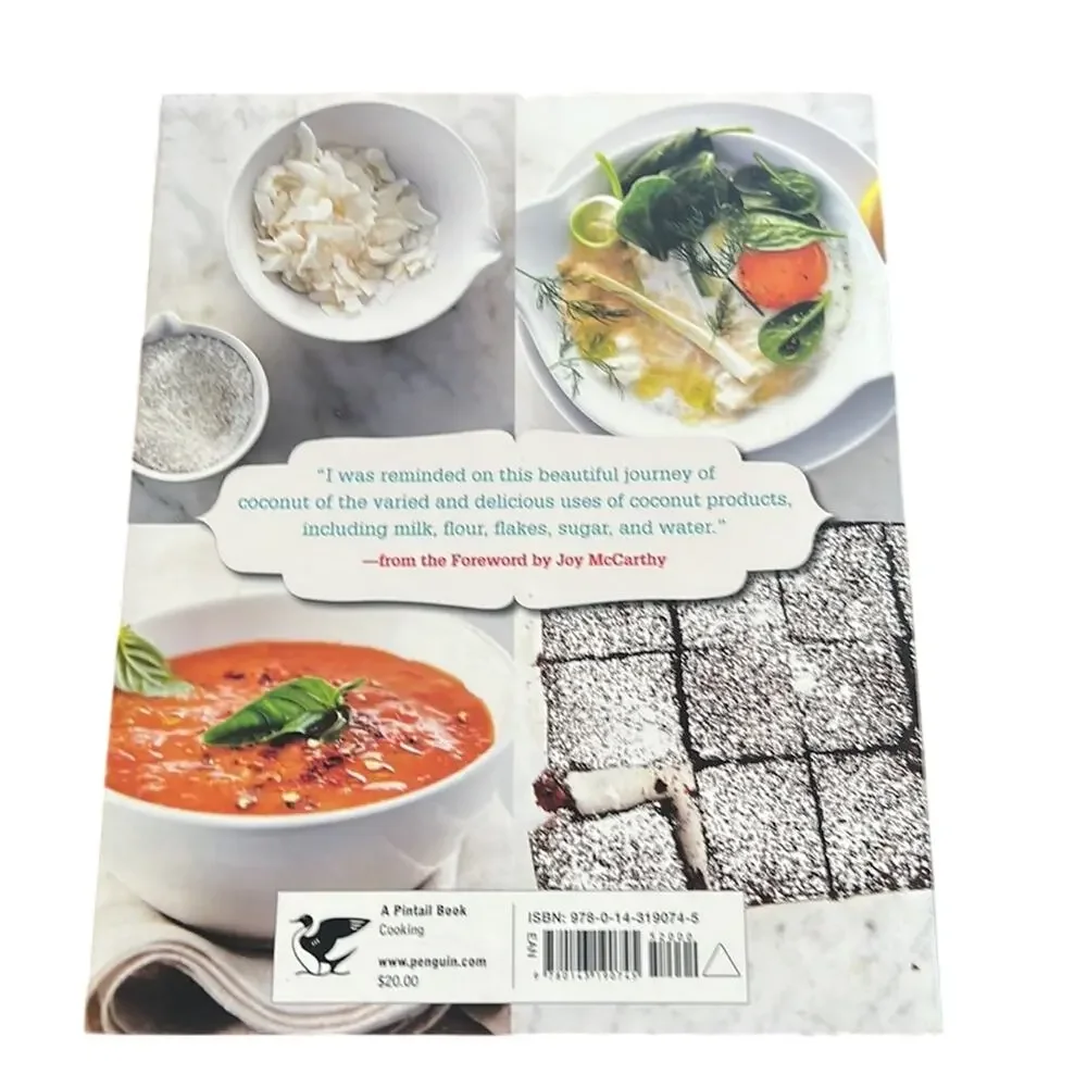 Coconut Every Day Cookbook Softcover Miracle superfood Dessert Main Dish